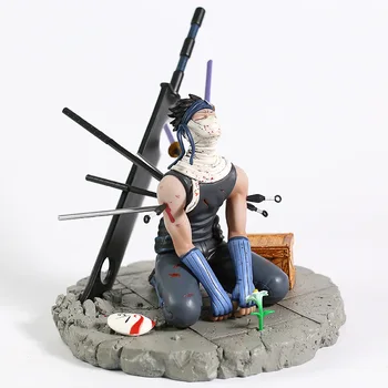 Naruto Shippuden Momochi Zabuza / PVC Haku Pav Kolekcines Modelis Žaislas Figurals