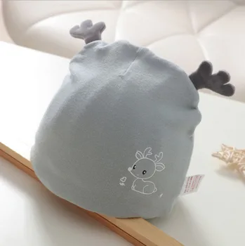 Kūdikių skrybėlę rudens/žiemos kūdikių vaisiaus bžūp miega bžūp animacinių filmų puloveris skrybėlę dviejų dalių trikampis šalikas naujagimiui priedai