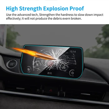 Dėl Mazda 6 Atenza Interjero-2020 M. Automobilių GPS Navigacijos Grūdintas Stiklas Screen Protector Kino Portective Ekranas, Auto Priedai