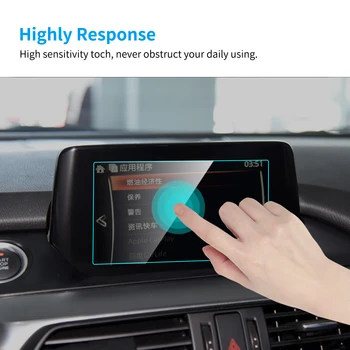 Dėl Mazda 6 Atenza Interjero-2020 M. Automobilių GPS Navigacijos Grūdintas Stiklas Screen Protector Kino Portective Ekranas, Auto Priedai