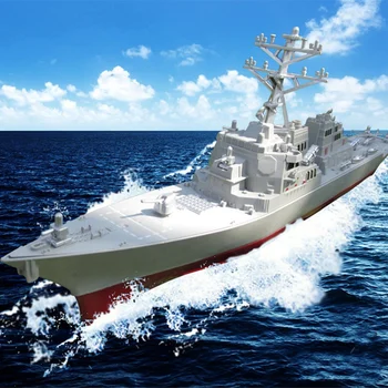 Ekskursijos Raketų Eskadrinis minininkas Laivo Modelį, Statinio Žaislai Stendas Karo Modelio 