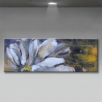 Originalus Rankų Dažytos Abstrakčios gėlės, kraštovaizdžio naftos tapyba ant drobės, Sienos menas Nuotraukas Kambarį namų dekoro nr. įrėminti