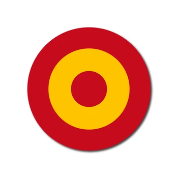 Aviacijos vabalas Pack diana spalvų armijos oro Ispanija šalmas, automobilių, motociklų (skersmuo-5,5 cm)