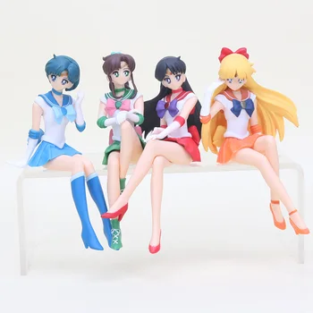13cm Sailor Moon Pav Žaislas Sailor Mars Jupiteris Venera Mergaitės Prisiminimus Pertraukos Metu Paveikslas 20-metį Kolekcijos lėlės