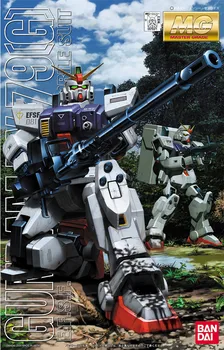 Bandai Gundam MG 1/100 Gundam RX-79[G] Mobile Suit Surinkti Modelį Rinkiniai figūrėlių, Plastikiniai Modelis Žaislai