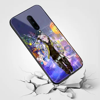 Tengen Uzui Kimetsu nr. Yaiba Sklandžiai minkšto silikono grūdintas stiklas telefono padengti shell OnePlus 6 6T 7 7T Pro