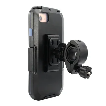 Atsparus vandeniui Telefono Laikiklis iPhone 12 11 Pro Max XR XS MAX 8 7Plus SE Motociklo Telefono Stovas Paramos Dviračių GPS Šarvai Atveju Moto