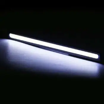 Didmeninė 10vnt Vandeniui LED, COB Automobilį Auto Vairavimo Dieniniai Žibintas Priešrūkinis Žibintas Baltas lemputes, led automobilių lampada dropshipped