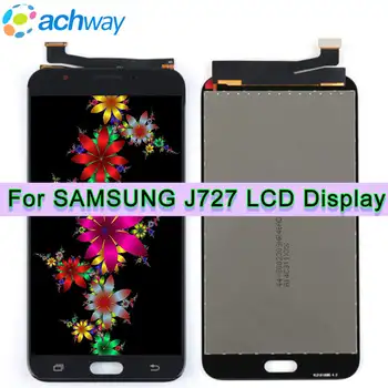 Samsung Galaxy J7 2017 J727 SM-J727P J727V / A LCD Ekranas Su Jutikliniu Ekranu, skaitmeninis keitiklis Asamblėjos Pakeisti į 
