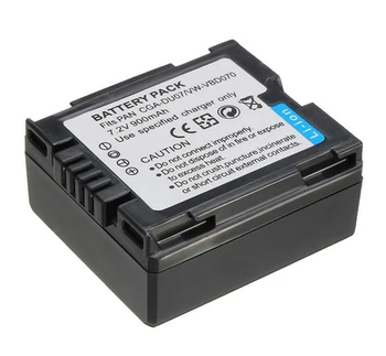 Baterija skirta Panasonic NV-GS10B, NV-GS17, NV-GS17EB, NV-GS21EB, NV-GS22EB, NV-GS25GN, NV-GS27EB, NV-GS37EB vaizdo Kamera