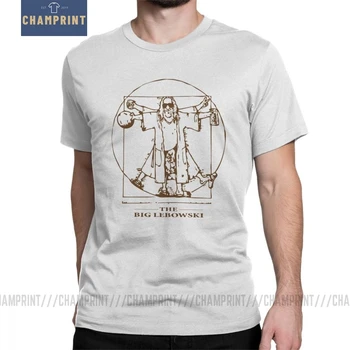Big Lebowski T-Shirts Dude Marškinėliai Vyro Plius Dydis Viršūnes Kūrybos T-Shirt Apvalus Kaklas Grynos Medvilnės Marškinėliai