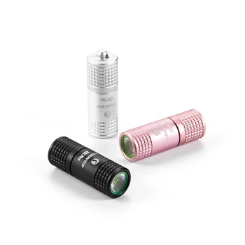 LUMINTOP EDC Pico 130LM USB Įkraunamas Žibintuvėlis Twristy Mini LED Pultelio Šviesos Mini Žibintuvėlis Žibintų Kišenėje Maža O-žiedas Lempos