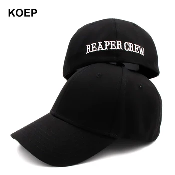 KOEP SOA Juodosios Skrybėlės Sons Of Anarchy Už Reaper Įgulos Įrengti Beisbolo kepuraitę Moterys Vyrai Raidžių Išsiuvinėti Skrybėlę Hip-Hop Skrybėlę Vyrams