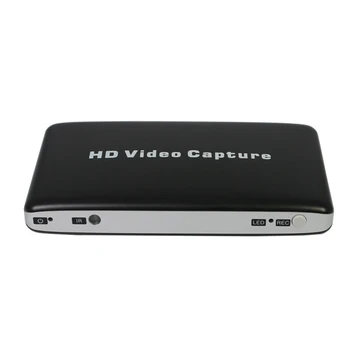 USB 1080P HD Vaizdo įrašymo HDMI HDD Žaidimas AV Video Capture Diktofonas + Nuotolinio Valdymo Žaidimas Įrašymo Paramos Vaizdo Atkūrimas(JAV Plu