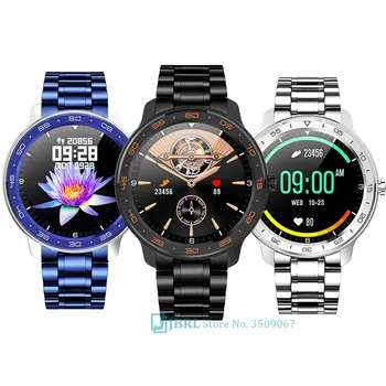 Nerūdijančio Plieno Smart Watch Vyrų Vyrų Smartwatch Elektronika Smart Laikrodis 