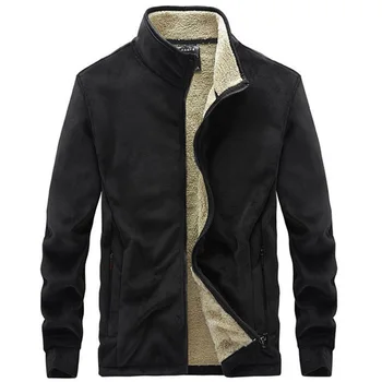 Plus size 7XL 8XL šiltu vilnos hoodies vyrų Silver fox vilnos švarkai žiemos palaidinės vyrų streetwear sportinis kostiumas Prekės ženklo drabužių