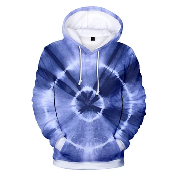 Kaklaraištis Dažų hoodie palaidinukė 3D Atspausdintas hip-hop moterims/vyrams hoodies megztiniai megztinis Tumblr plius dydžio Striukės paltai 4XL drabužiai
