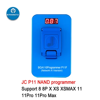 JC P11 BGA110 NAND Programuotojas iPhone 8 8P X XR XS XSMAX 11 Pro Max NAND Flash NAND SYSCFG Duomenų Pakeitimo Skaityti, Rašyti