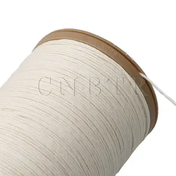CNBTR Amatų Ramės (kiniškosios dilgėlės Vašku Lino Siuvimo Turas Vaškas Laido String Balta 0.55 mm Dia