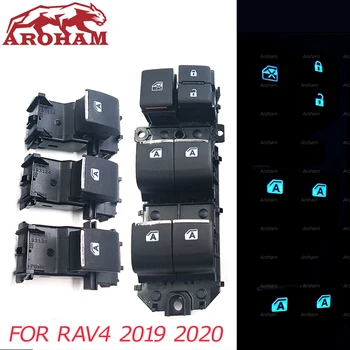 Galia Lango Jungiklį Nustatykite Toyota RAV4 RAV 4 2019 2020 Apšviesta LED Kairėje Vairavimo Apšvietimas 84040-06070 84040-33170 84040-10020