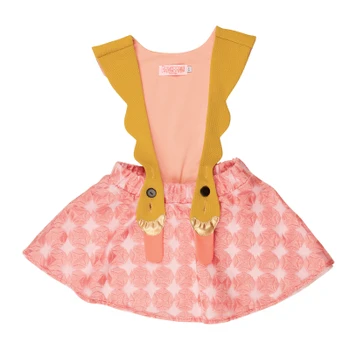 Vaikai Drabužių Nustatyti 2019 M. Vasarą StRafina Bang Mergaitės Kūdikių Mielas 3D Gyvūnų Top Marškinėliai Šortai Princesė Šalis Suknelė Mergina