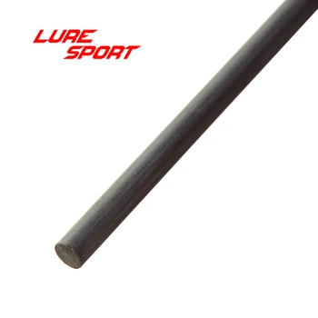 LureSport 4pcs 58cm Kietos anglies lazdele Patarimas tuščia, jokių dažų Lazdele statybinių komponentų, Žvejybos Polių Remontas PASIDARYK pats Priedai