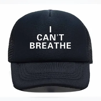 Vyrų, Moterų Amerikos Beisbolo Kepuraitę I Cant Kvėpavimas Hat, Black Gyvybes Klausimas, Kepurės Minkštas Patogus, Kvėpuojantis Unisez Embroid Skrybėlės