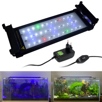Lempa Akvariumų Žvejybos, LED Apšvietimas, Žuvų Bakas LED Šviesos Pilno Spektro Marineland Augalų Apšvietimo Lempos 28-135cm