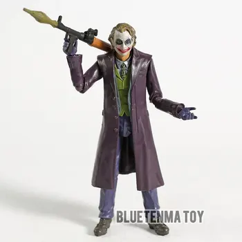 NAUJAS! Joker 15cm Veiksmų Skaičius, The Dark Knight Pakyla Heath Ledger 5