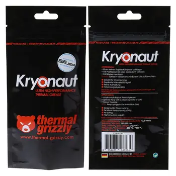 Šilumos Grizzly Kryonaut 1g už CPU Intel 