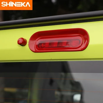 SHINEKA Automobilių Lipdukai Suzuki Jimny 2019+ ABS Automobilių Aukštas Stabdžių Žibintas Decal Rėmo Dangtis Apdaila Tinka Suzuki jimny 2019 Priedų