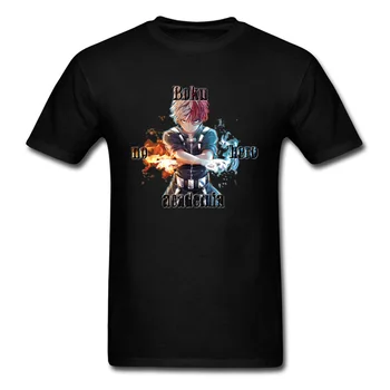 Deku Izuku T-shirt Vyrai Mano Herojus akademinės bendruomenės Marškinėlius Japonijos Anime Marškinėliai Boku No Hiro Akademia Mados Drabužių Medvilnės Bakugo Viršūnes Tees