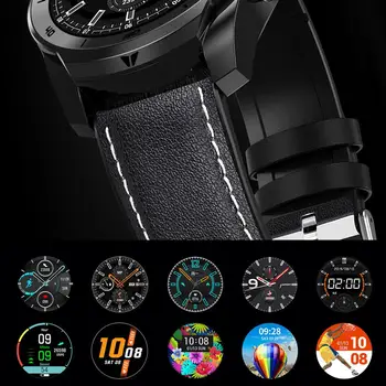 360*360 Pikselių Smart Watch Vyrų DTNO.1 DT79 EKG Širdies ritmo O2 Stebėti 560 mAh Baterija ir 