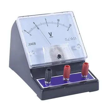 Analoginės Įtampos Matuoklis Skydelis Voltmeter Elektros energijos Mokymo Eksperimentas Priemonė Vaikams Mokslas Pagrindinis Grandinės Fizikos Švietimo Žaislai