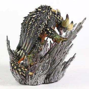 Monster Hunter Pasaulio Padengti Monstras Nergigante Drakono Statula PVC Pav Modelis Žaislas