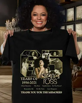 65 Metų Diana Ross 1956 M. 2021 M. Ačiū Už Prisiminimus Marškinėliai