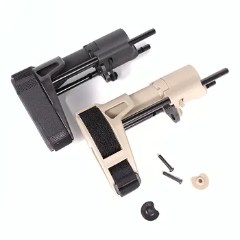 Nailono Taktinis Galiniai Akcijų BSC Gelio Blaster Reikmenys, vandens pistoletas M4 SLR 556 416 FTM Kublai GBB