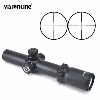 Visionking 1-10x28 Tikslas-Riflescopes SFP Raudonas Žalias Taškas Apšviestas Naktį Snaiperio Optinį Taikiklį Ilgo Nuotolio Medžioklės taikymo Sritis .308 .30-06