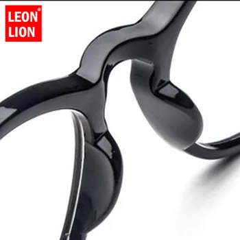 LeonLion 2021 Plastikiniai Akiniai nuo saulės Moterims Mažas Rėmo Skaidraus Lęšio Akiniai Klasikinių Senovinių Lauko Oculos De Sol Gafas UV400