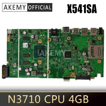 X541SA plokštę Už ASUS X541SA X541S F541S CPU/N3710 4 GB/Atminties nešiojamas plokštė išbandyti darbo, originalus mainboard