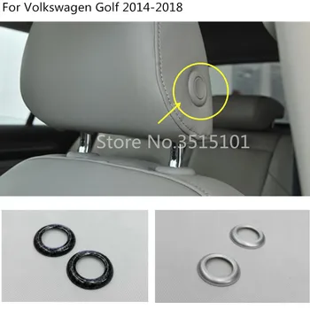 Automobilių Padengti Sėdynės Pagalvėlės Reguliavimo Rankenėlę Mygtuką Perjungti Apdaila Galvos Pagalvę Volkswagen VW Golf7 Golf 7 2016 2017 2018
