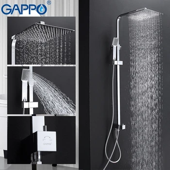 GAPPO dušo maišytuvas Voniai bakstelėkite vonios maišytuvas maišytuvas maišytuvas rankinio dušo lietaus dušo komplektas dušo sistema torneira padaryti chuveiro punho
