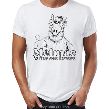 Hip-Hop Vyrų marškinėliai Alf Svetimų Gyvybės Forma Melmac Nuostabus Kūrinys Piešimo Spausdinti Gatvės Vaikinai Tees Grobis Camiseta