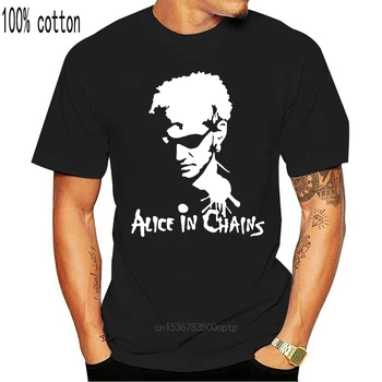 Naujas Tik Merch T-marškinėliai, Unisex Layne Staley Alice in Chains