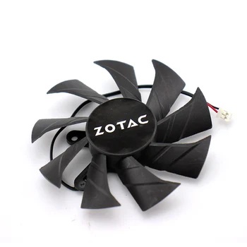 Originalą ZOTAC GeForce GTX 1050 Graphics Vaizdo plokštės aušinimo ventiliatorius GA91B2U DC12V 0.40 A