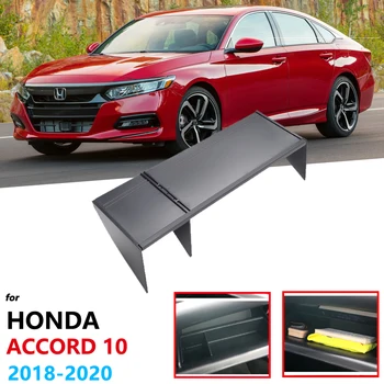 Honda Accord 10 X 2018 m. 2019 m. 2020 m. 10 Automobilių pilotu Daiktadėžė Saugojimo Reikmenys Vidaus Rūšiavimo Pasiskirstymo Konsolės Valymas