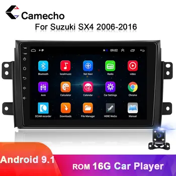 Camecho 2Din Android 9.1 Automobilio Radijo Multimedia Video Player 9
