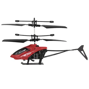 Nuotolinio valdymo sraigtasparnis RC Drone mini drone šepečiu motorinių RC Infraed Indukcijos Orlaivių Mirksi LED Šviesos Žaislas Kalėdų Dovana