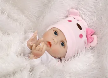 NPKCOLLECTION mergina lėlės reborn silikono vinilo vaikų žaisti namus, žaislai bebe dovana boneca atgimsta silikono reborn baby bebe lėlės