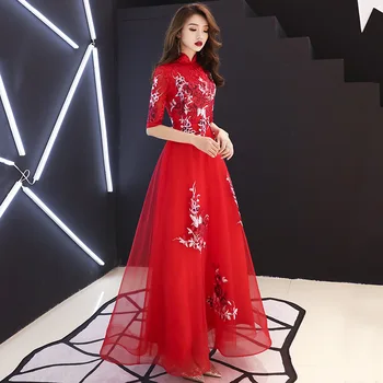 Mergaičių Cheongsam Suknelė 2020 Naujas Žiemos Moterų Trumpas Stiliaus Šiuolaikinės Mados Naujų Jaunimo Pagerinti Kinų Stiliaus